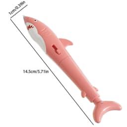 Squirt Toys For Kids Versatile Creative Water Spray Pen Shark Shape Toy Prank Game For School Girl Kids Boy Party Workplace