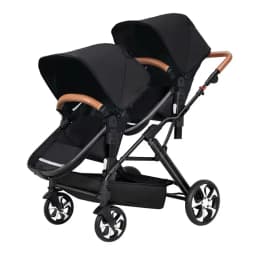 Twins Baby Stroller Can Sit and Lie Double Kids Trolley Stroller Shock Absorber Foldable Child Baby Carriage Foldable