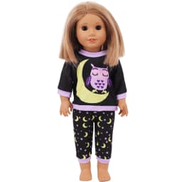 15 Styles Pajamas & Nightgown Cute Pattern Fit 18 Inch American Doll & 43Cm Baby Doll For Generation Accessories Girl's Toy
