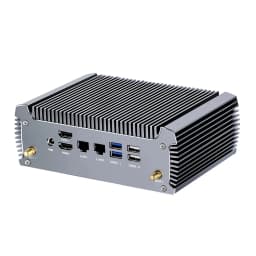 Topton Fanless AMD Mini PC Ryzen 9 4950U 7 7730U 5825U 4700U Windows 11 Gaming Computer Dual LAN Firewall 2*HDMI2.0 NVMe DDR4