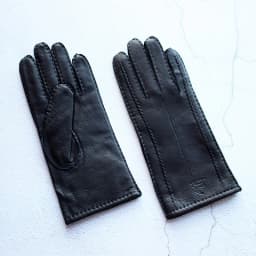 Women's Deer Skin Touch Screen Genuine Leather Gloves With Wool Lining For Autumn and Winter Warmth Motorcycle Riding Gloves