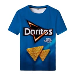 Snack Potato Chips 3D T Shirts 2021 Newest Men Funny Cartoon T-shirt Casual Cool Streetwear Tshirt Couple Top Tee Male Oversized