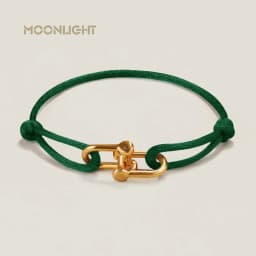 MOONLIGHT Classic Adjustable U-Shape Charm Bracelets for Women High Quality Silk Rope Bracelet Female Jewelry Gifts Wholesale