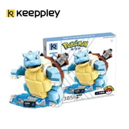 Keeppley Pokémon Series Building Blocks Bulbasaur Blastoise Venusaur Charmander Assembled Model Toys Ornaments Gifts