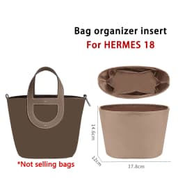 Bag organizer insert for H women bag 18 nylon storage durable bag support storage inner modification bag accessories