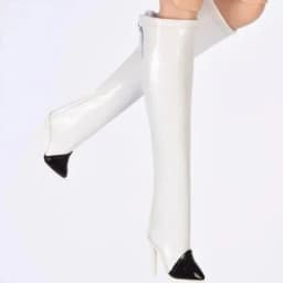 Doll toy Long shoes high quality fit for your FR2 FR6.0 Nuface boots Mirror matte true zipper F6