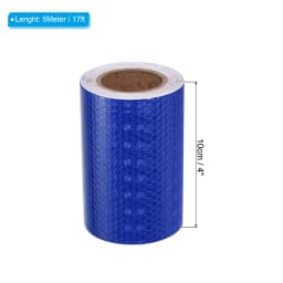 5M Warning Reflective Sticker Honeycomb PVC Night Visibility Waterproof Conspicuity Reflectors Tape Safety Film For Bicycle 10CM