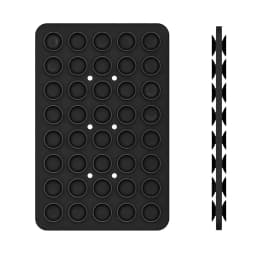 Double Side Silicone Suction Phone Holder Hands Free Stand for IPhone 15 Samsung Xiaomi Universal Support Telephone Grip Mount