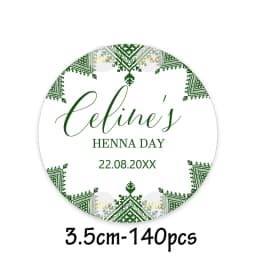 Custom Henna Water Bottle Labels Stickers Self Adhesive Candy Wrap Bridal Shower Decor Personalized Text