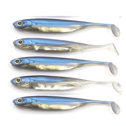 PRO BEROS 5Pcs Soft Fishing Lure Silicone Bait 6g/10g Shad Wobbler Craft Rubber Fish Swimbait For Bass Perc Pike Zander