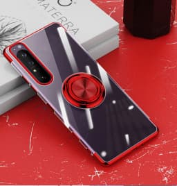 Luxury Plating Case For Sony Xperia 1 IV 1 5 10 ACE III ACE II Case Soft Silicone Cover For Sony Xperia 10 IV Case With Ring