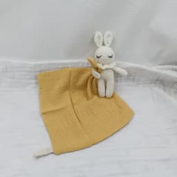 Handmade Baby Cotton Muslin Comfortable Blanket Cute Cat Doll For Infant Kids Sleep Appease Towel Rabbit Bear Saliva Scarf