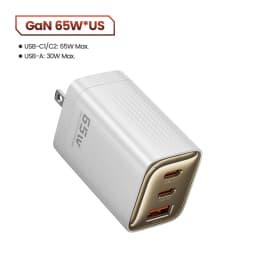 Toocki 65W GaN USB Charger Type C QC4.0 PD3.0 PPS Fast Charging for iPhone 16 15 14 Samsung 24 S23 Xiaomi Huawei Realme Laptop