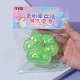 Cat Paw Taba Squishy Toy – Ultra-Soft Stress Relief Squeeze Toy with Quick Recovery, Cute Cat Paw Design, Mix Colors