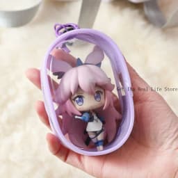Italife Multiple Colors Mini Clear Ita Bag for 10cm Doll Women Small Itabag Accessories Girl colorful Keychain Bag display H348