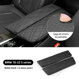 Car Central Armrest Pad For BMW G30 G38 G32 6GT 2018-2023 LHD Auto Center Console Arm Rest Box Cover Mat Protective Accessories