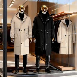 Men's New Hooded Winter Jacket Premium Padded Lined Zippered Parkas Coat - Ultra Warm Urban Style for Chilly Days