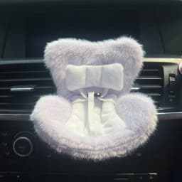 15-17cm Doll Seat for Labubu Carseat Safety Seat Cute Doll Air Outlet Aromatherapy Decoration High-grade Car Interior Decoration