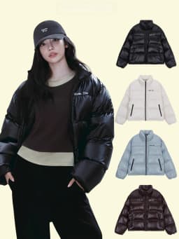 Thickened Warmth down Jacket Couple Style Princess Style Regular Fit 80% White Duck down Filling Windproof Elastic Seal Onlin...