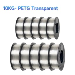 10KG/22LBS 1.75mm PETG Filament for 3D Printer Plastic Material Clogging Free Non-Toxic PETG 3D Filament Consumables for Ender 3