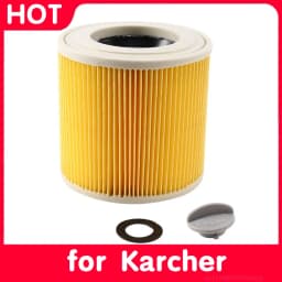 for Karcher WD2 WD3 WD1 MV3 MV2 Vacuum Cleaner Textile Filter Bags Wet and Dry Foam Filter HEPA Filter Vacuum Bags Clothes