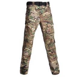 Men's Tactical Combat Uniform Set Black Military Frog Suit Long Sleeve Shirt Cargo Pants for Airsoft Hunting Training