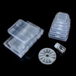 Plastic Organizer Box Storage Container Jewelry Box with Adjustable Dividers for Beads Art DIY Crafts Jewelry Fishing Tackles