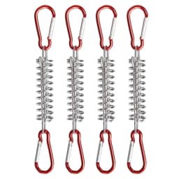 Tent Wind Rope Spring Buckle, Shelter Sunshade Trap Cloth Fixed Elastic Hook, High Strength Drawstring Buckle For Canopy Tent