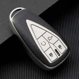 TPU Leather Shell Fob for Changan UNIT UNIK CS35PLUS CS55 PLUS CS75 PLUS Oshan X7 X5 Car Key Case Cover Car Accessories