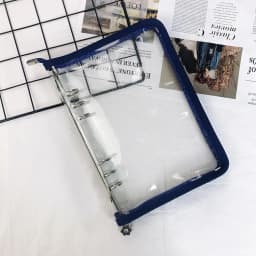 A5 A6 Zipper Binder Photo Card Collection Book Postcard Organizer Diary Notebook School Stationery