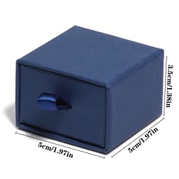 1pcs Kraft Paper Drawer Jewelry Packaging Box Greeting Card Necklace Bracelet Gift Display Case Boxes Cardboard Jewelry Storage