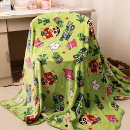Cartoon Crayon Shin chan Blanket flannel Student Office Napping Blanket Cute Velvet Blanket Dormitory Bed Sheet Blanket Gift