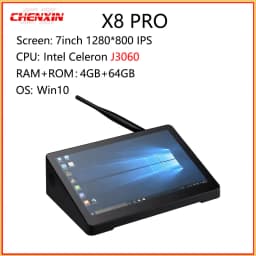 PIPO X8 Pro X8R Mini PC 7 inch 1280*800 Win10 / Android 7.1 / Linux Intel N4020/N3350/RK3288 2G/4G RAM 32G/64G ROM BT Tablet PC