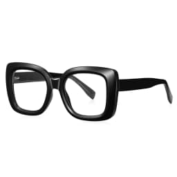 VICKY New Large Frame Ladies Reading Glasses Anti-blue Light Personalized Fashion with Prescription Lenses Myopia Hyperopia 2171