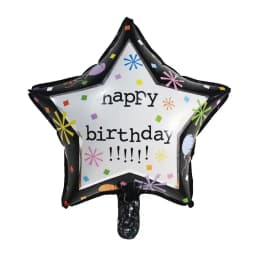 50pcs 18inch Round Foil Balloon Happy Birthday Inflatable Foil Helium Balloons Birthday Party Decoration Kids Toys Air Globos