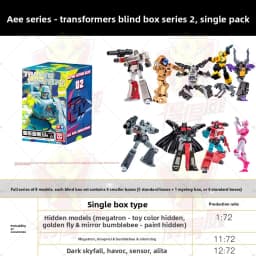 IDW Transformers Collectible Figure AULDEY AAC Blind Box Storm Gathering Mecha Model Optimus Orion 30+ Joint Action Figure Toys