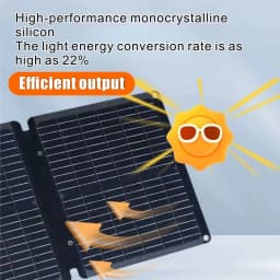 1000W Solar Folding Panel Ecoworthy Portable Bag USB Solar Charger Outdoor Power Hiking Camping Power Generator Gift Alo Ugree
