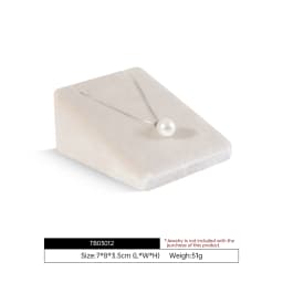Yinbeini Velvet Pendant Necklace Display Stand Earring Stud Jewelry Display Prop Holder for Retail Showcase TB030