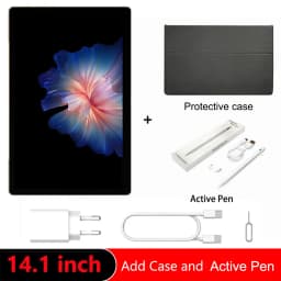 Global Version 14.1 Inch Tablet PC Big Screen 1920x1080 Octa Core MT6769 12+256GB Tablet 14 Inch Android 14 Game Study PAD