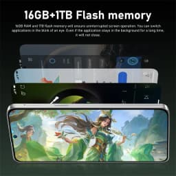 Smartphone Snapdragon 8 2026 New M17 pro max 5G Elite 7.3 120Hz Dynamic LTPO AMOLED 2X Display 200MP Quad AI Camera