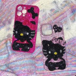 Rhinestone Bling Crystal Phone Case Chain for IPhone17 16 12 13 14 15Pro Max X Xs XR 7 8 Plus SE 2 3 10 Transparent Bumper Cover
