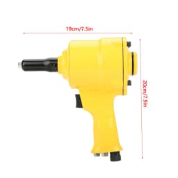 KP-705P Pneumatic Riveter Pistol Grip Rivet Gun Air Powered Riveting Tool 2.4/3.2/4.0/4.8mm Rivet Gun Riveting Tool Riveting Gun
