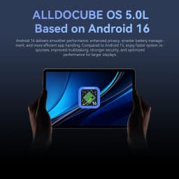 ALLDOCUBE iPlay 70 Max Pro Tablet 13'' 2.5K Dsiplay Unisoc T7300 16GB RAM 128GB ROM Android 16 10000mAh 4G LTE Tablet