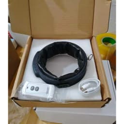 Remote Control Compression Latex Inflatable Electric Collar Type C Charging LED Fluorescent Color Changing