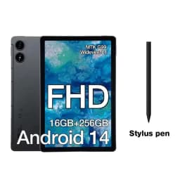 AGM Pad P2 Tablet 11" Fhd Display 480Nit Brightness 8Gb+256Gb Mtk G99 50Mp Camera 7850Mah Battery Widevine Tablet
