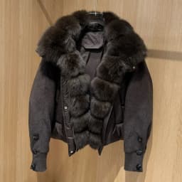 OFTBUY New Winter Warm Cropped Natural Fur Down Cclothing Women Short Duck Down Jacket Real Fox Fur Collar Puffer Coat Female
