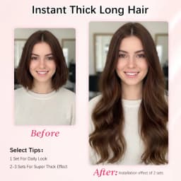 Straight Clip In Human Hair Extensions 7 Pcs/Set Full Head Brazilian Clip Ins Hair 85/120 Grams Clip on Hair Extension for Women