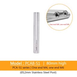 PCA-S/PCA-S1 Series Height 30-100mm Optional Stainless Steel Support Rod 12mm Lifting Adjustment Rod Optical Scientific Research