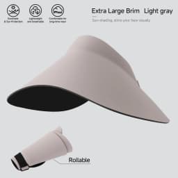 Summer New Seamless Sun Hat with UV Protection for Women, Featuring A Large Brim and An Empty Top for Shade