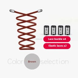 2025 New No Tie Shoe Laces Elastic Laces Sneakers Round Shoelaces Without Ties Kids Adult Quick Shoe Lace Rubber Bands for Shoes